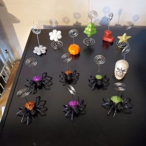 Holiday Name / Food / Drink / Table number holders